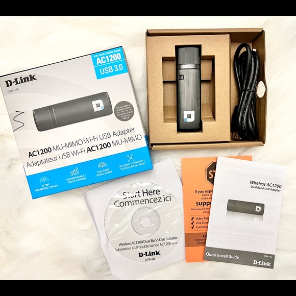 Wireless AC1200 Dual Band USB Adapter D-Link - Picture 4 of 6